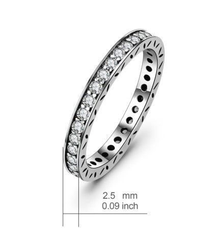Bague en argent sterling 925
